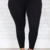 Bouncing Around Leggings, Black -Chic Soul Store BouncingAroundLeggings Black 2