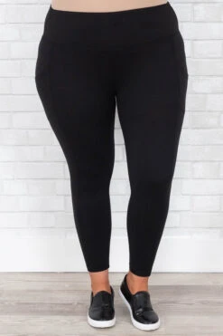 Bouncing Around Leggings, Black