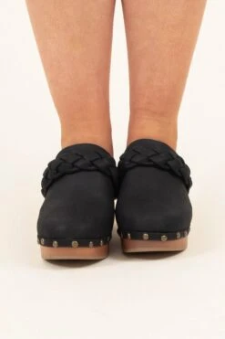 Brave New World Mules, Black -Chic Soul Store BraveNewWorldMules Black 9424