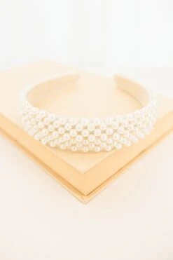 Breakfast At Tiffany's Headband, White