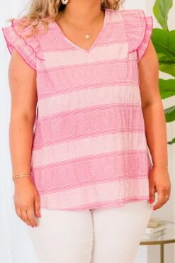Breeze By Top, Fuchsia -Chic Soul Store BreezeByTop Fuchsia 2