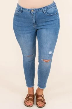 Bring It On Jeans, Medium Wash 10 Bring It On Jeans, Medium Wash -Chic Soul Store BringItOnJeans MediumWash 7232