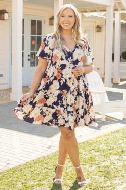 Bring Me More Dress, Navy 10 Bring Me More Dress, Navy -Chic Soul Store BringMeMoreDress Navy 9325