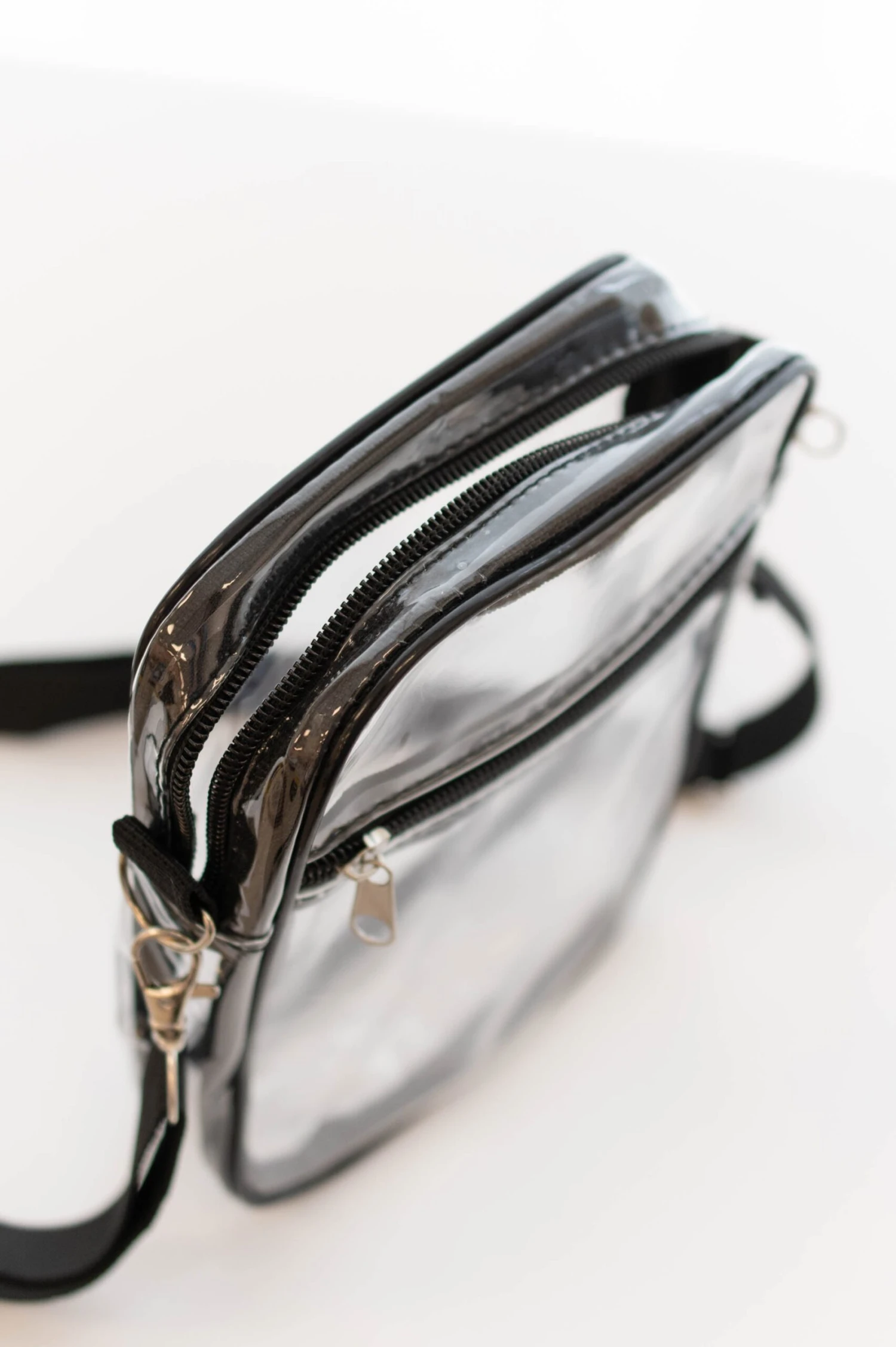 Bring The Essentials Clear Bag, Black 4 Bring The Essentials Clear Bag, Black - Image 2