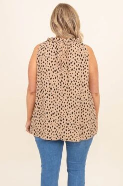 Brunch Get Together Blouse, Mocha 12 Brunch Get Together Blouse, Mocha -Chic Soul Store BrunchGetTogetherBlouse Mocha 8118