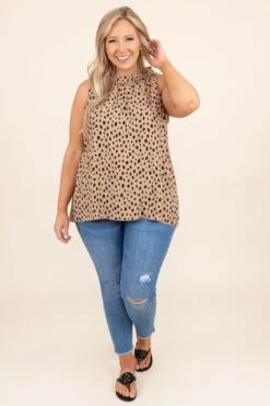 Brunch Get Together Blouse, Mocha 9 Brunch Get Together Blouse, Mocha -Chic Soul Store BrunchGetTogetherBlouse Mocha 8122