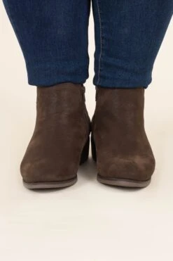 Buckle Up Babe Booties, Brown -Chic Soul Store BuckleUpBabeBooties Brown 2