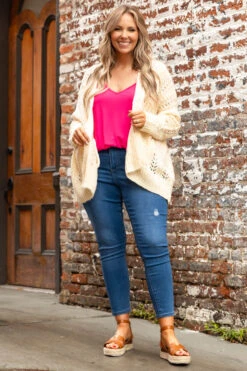 Bundled By Love Cardigan, Cream 9 Bundled By Love Cardigan, Cream -Chic Soul Store BundledByLoveCardigan Cream 9877