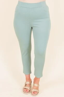 Business Lady Pants, Aloe