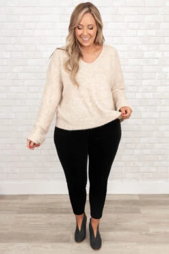 Business Lady Pants, Black Velvet -Chic Soul Store BusinessLadyPants BlackVelvet 5