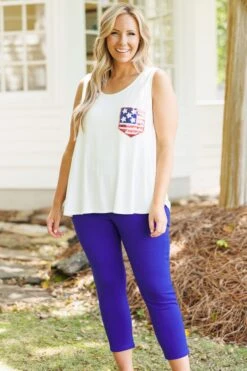 Business Lady Pants, Cobalt -Chic Soul Store BusinessLadyPants Cobalt 2 2