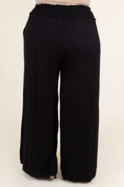 Business Lunch Pants, Black -Chic Soul Store BusinessLunchPants Black 9567