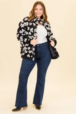 Cafe Conversations Jacket, Black -Chic Soul Store CafeConversationsJacket Black 4