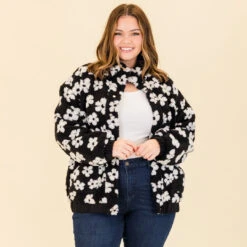 Cafe Conversations Jacket, Black