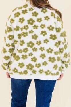 Cafe Conversations Jacket, Green -Chic Soul Store CafeConversationsJacket Green 2