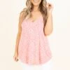 Call It A Crush Tank, Pink -Chic Soul Store CallItACrushTank Pink 9920