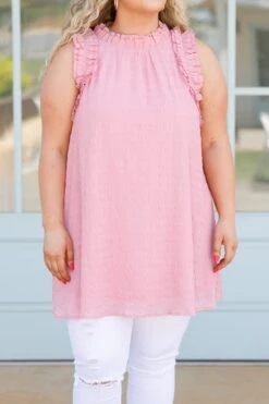 Call Me Sunshine Tunic, Pink -Chic Soul Store CallMeSunshineTunic Pink 2