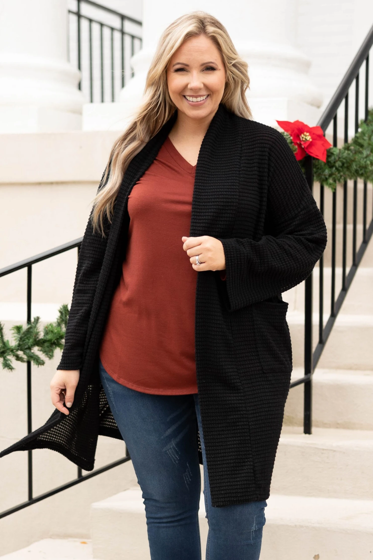 Calm Moments Cardigan, Black 3 Calm Moments Cardigan, Black