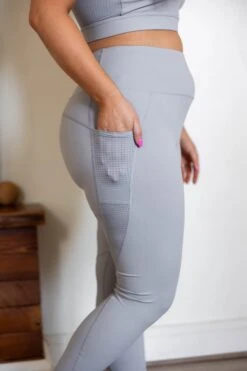 Came Here For Me Leggings, Slate -Chic Soul Store CameHereForMeLeggings Slate 4