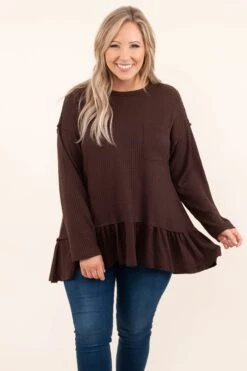 Can We Have Fun Tunic, Chocolate