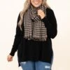 Can't Compete Scarf, Black -Chic Soul Store Can tCompeteScarf Black 7452