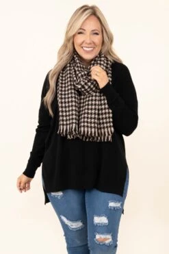 Can't Compete Scarf, Black