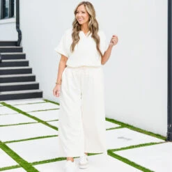 Can't Live Without Top, Ivory -Chic Soul Store Can tLiveWithoutTop Ivory