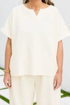 Can't Live Without Top, Ivory -Chic Soul Store Can tLiveWithoutTop Ivory 3