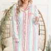 Candy Wonderland Pajama Dress, White -Chic Soul Store CandyWonderlandPajamaDress White2