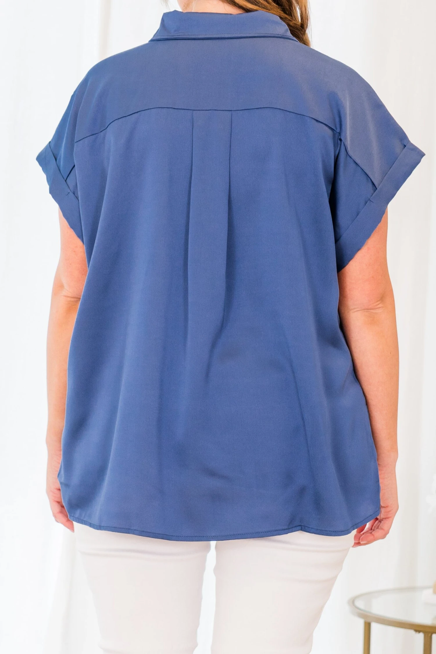 Carnation Kisses Top, Denim 8 Carnation Kisses Top, Denim - Image 6