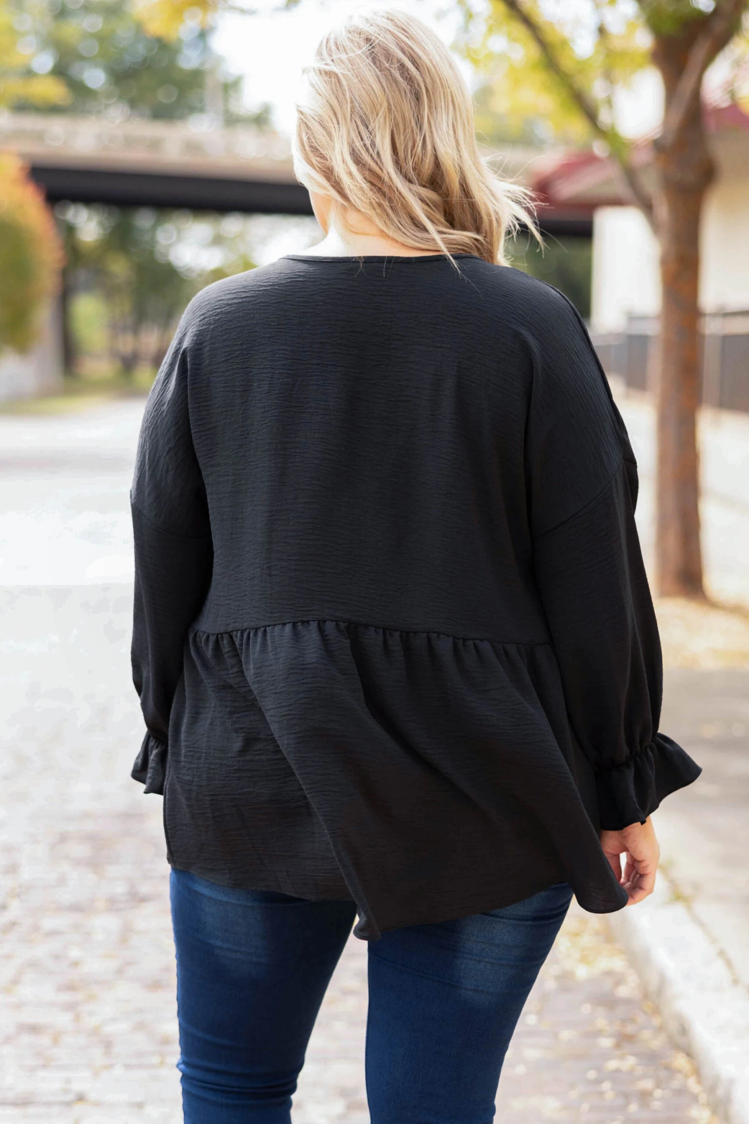 Carry Me Through Top, Black 7 Carry Me Through Top, Black - Image 5