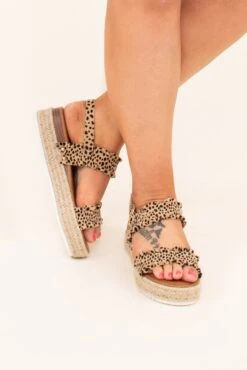 Catch The Show Sandals, Cheetah -Chic Soul Store CatchTheShowSandals Cheetah 2