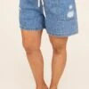 Catch The Tide Shorts, Denim