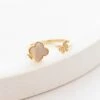Catching Butterflies Ring, Gold 2 Catching Butterflies Ring, Gold -Chic Soul Store CatchingButterfliesRing Gold 9844