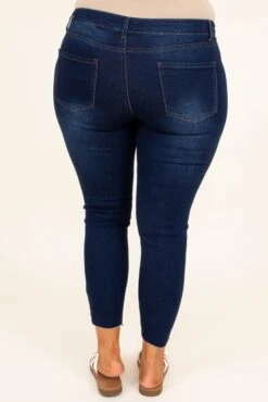 Catwalk Ready Jeggings, Dark Wash -Chic Soul Store CatwalkReadyJeggings DarkWash 3