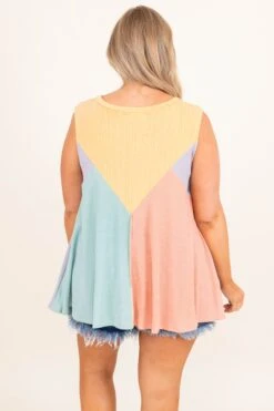 Caught With You Top, Multi -Chic Soul Store CaughtWithYouTop Multi 8436