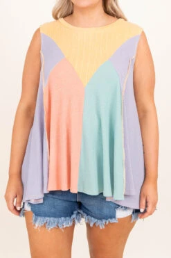 Caught With You Top, Multi -Chic Soul Store CaughtWithYouTop Multi 8437