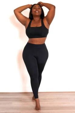 Caught Your Attention Sports Bra, Black -Chic Soul Store CaughtYourAttentionSportsBra 5