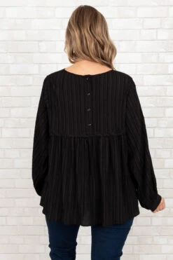 Change Can Be Good Top, Black 12 Change Can Be Good Top, Black -Chic Soul Store ChangeCanBeGoodTop Black 9623