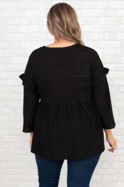 Change Your Plans Top, Black 12 Change Your Plans Top, Black -Chic Soul Store ChangeYourPlansTop Black 8582