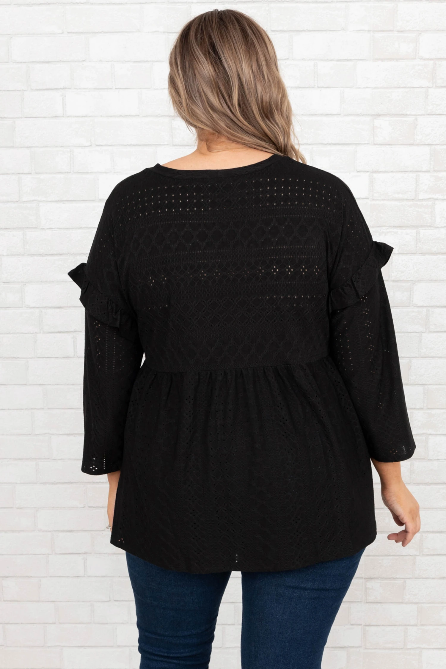 Change Your Plans Top, Black 7 Change Your Plans Top, Black - Image 5