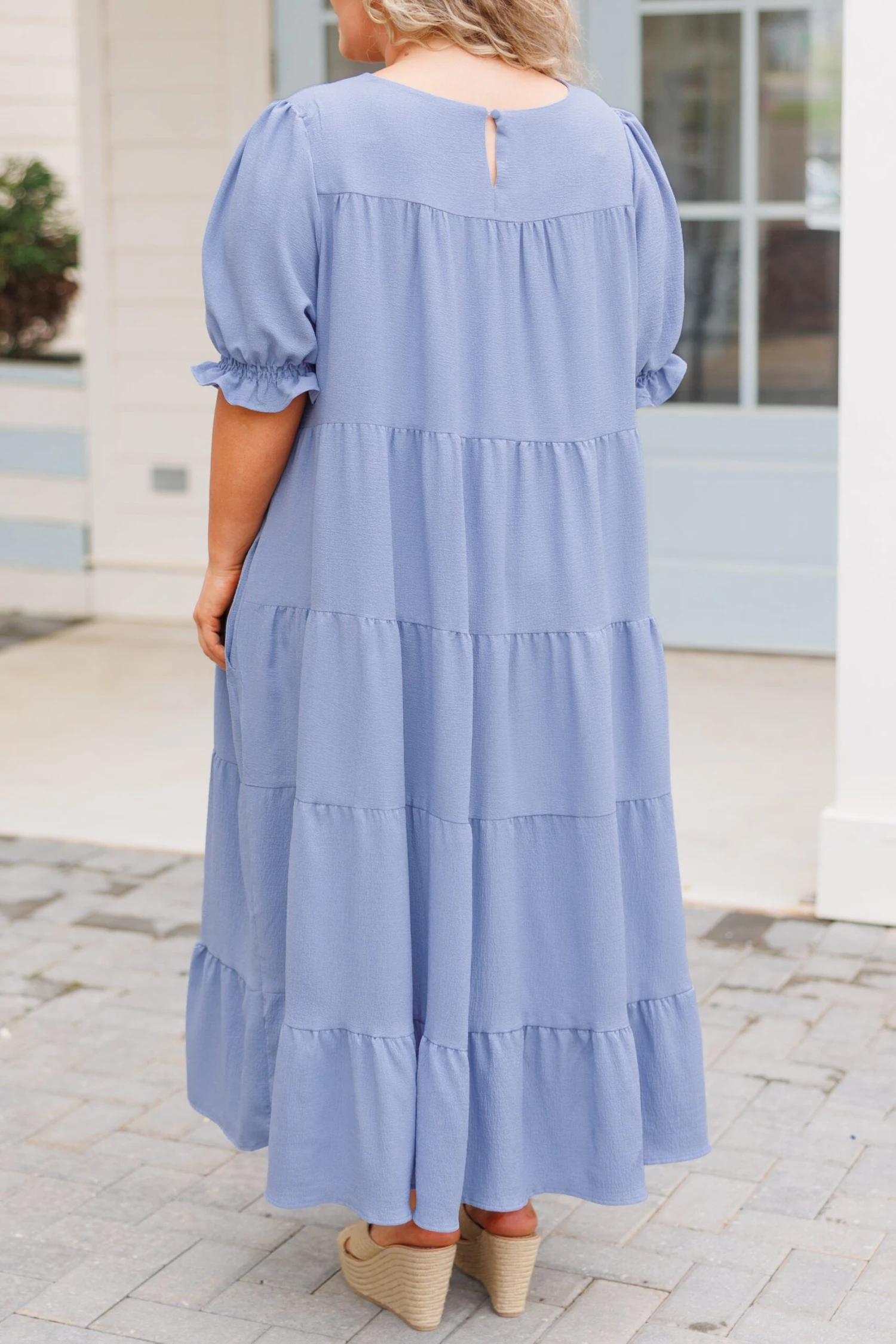 Change Your Tune Dress, Denim 7 Change Your Tune Dress, Denim - Image 5