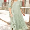 Change Your Tune Dress, Sage -Chic Soul Store ChangeYourTuneDress Sage
