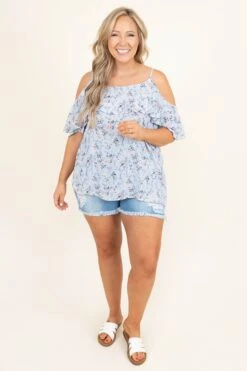 Changing Paths Shorts, Medium Wash 9 Changing Paths Shorts, Medium Wash -Chic Soul Store ChangingPathsShorts MediumWash 9902