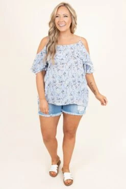 Changing Paths Shorts, Medium Wash 11 Changing Paths Shorts, Medium Wash -Chic Soul Store ChangingPathsShorts MediumWash 9903