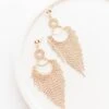 Charmed To Meet You Earrings, Gold -Chic Soul Store CharmedToMeetYouEarrings Gold 9800
