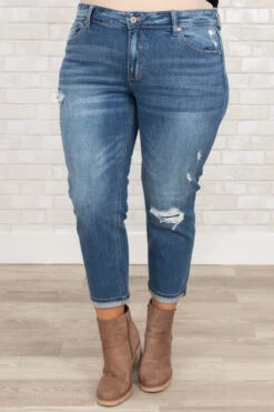 Charming Moments Jeans, Medium Wash -Chic Soul Store CharmingMomentsJeans MediumWash 9837