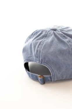 Chasing Daisies Hat, Denim Blue -Chic Soul Store ChasingDaisiesHat Denim 7419