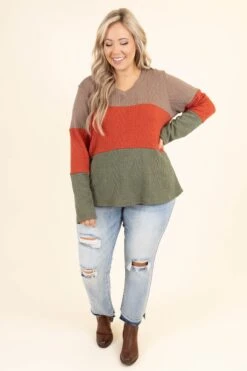 Chill Day Top, Mocha -Chic Soul Store ChillDayTop Mocha 9931