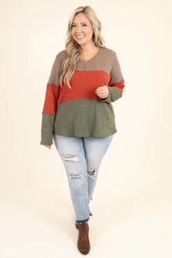 Chill Day Top, Mocha -Chic Soul Store ChillDayTop Mocha 9932